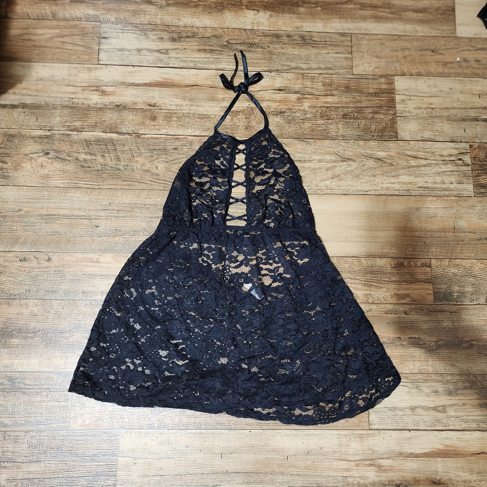 Adore Me Halter Lingerie Dress Size 2x